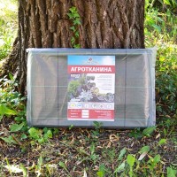 Агротканина для рослин Agrojutex (Чехія) у рулонах, пакетах. Чорна