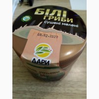 Сушені гриби - сушена продукція