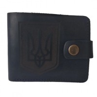 Шкірняий гаманець з Тризубом, гаманець з зображенням Тризуба