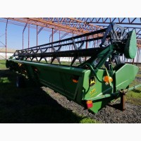 Жатка John Deere 635F HydraFlex 10, 7м. с тележкой соя зерно комбайн