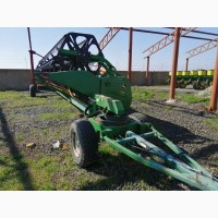 Жатка John Deere 635F HydraFlex 10, 7м. с тележкой соя зерно комбайн