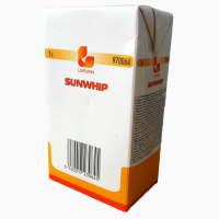 Растительные сливки SunWhip (28% жирности, 10% сахара)