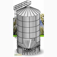 Охладитель зерна, вместимость от 15 до 250 т