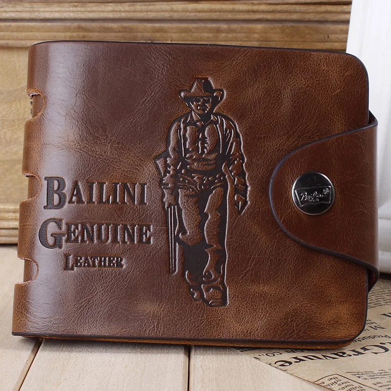 Фото 2. Гаманець Bailini Genuine Leather Original, стильний гаманець, Чоловічий гаманець