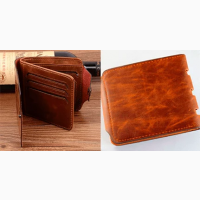 Гаманець Bailini Genuine Leather Original, стильний гаманець, Чоловічий гаманець