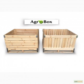 Деревянный контейнер (ящик) для овощей и фруктов
