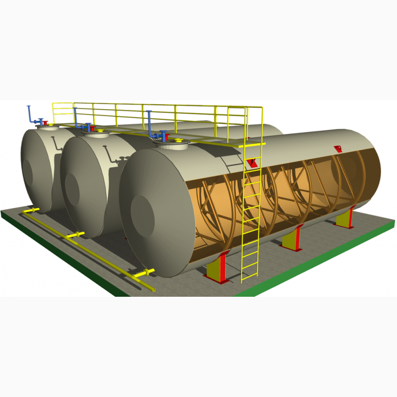 Изготовить металлическую емкость. Пожарный резервуар подземный. Горизонтальная емкость на металлическом каркасе. Цилиндрические металлические емкости 1х6 метров военные. Металлические емкости на станции метро.