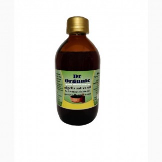 Nigella Sativa масло черного тмина Dr. Organic 135 мл. и 300 мл