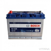 Аккумулятор BOSCH 95Ah-12v S4029 (306x173x225) со стандартными клеммами | L, EN830 (Азия)
