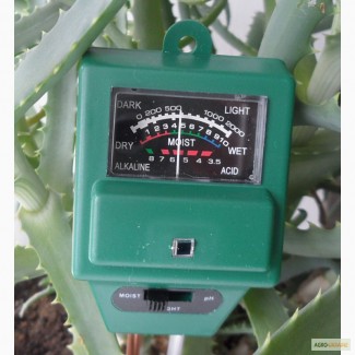 Измеритель кислотности pH, влажности, освещенности почвы ЕТП-301 (3 в 1)
