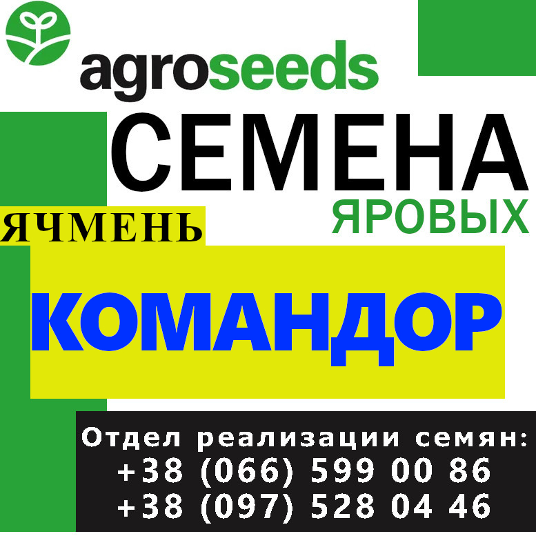 Фото 3. Элитные семена ярового ячменя от производителя в Харьковской области З8 О73 ООО 58 8О