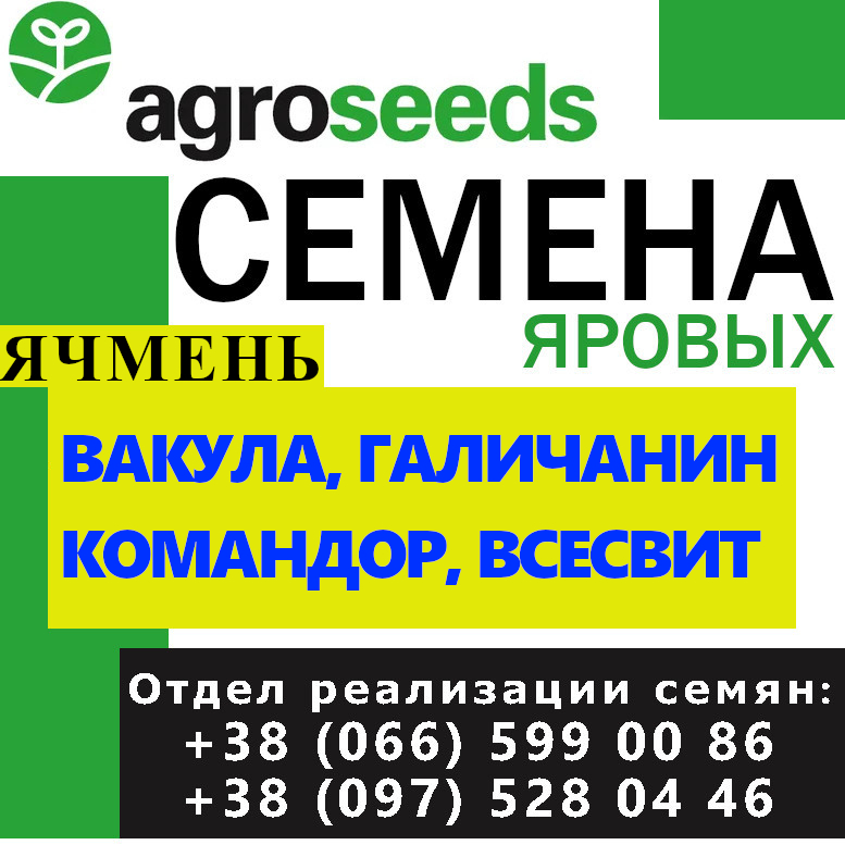 Фото 4. Элитные семена ярового ячменя от производителя в Харьковской области З8 О73 ООО 58 8О