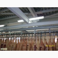 Подвесные пути для мясокомбинатов и холодильных цехов