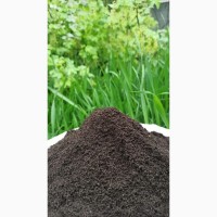 Біогумус вермікомпост просіяний добриво для саду городу компост у мішку 10 і 30 кг