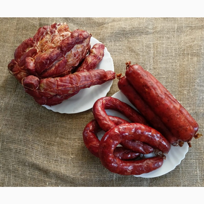 Фото 3. Крафтові ковбаси та копчене м#039;ясо