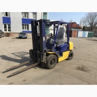 Дизельный погрузчик Komatsu FD25T-14, 2000 г., 3880 м/ч, вагонник