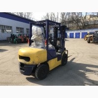 Дизельный погрузчик Komatsu FD25T-14, 2000 г., 3880 м/ч, вагонник