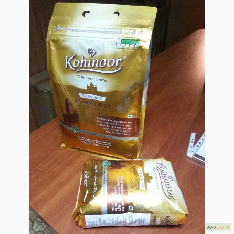 Продам элитный рис Басмати ТМ Kohinoor