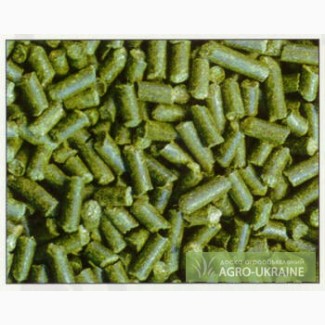 Травяная мука, Травяные гранулы (люцерна), комбикорм в гранулах