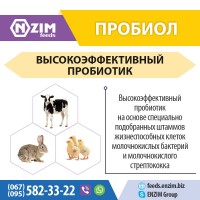 Пробиол - Пробиотик для животных и птицы