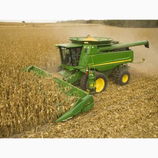 Комбайны John Deere для уборки зерновых, подсолнечника, кукурузы
