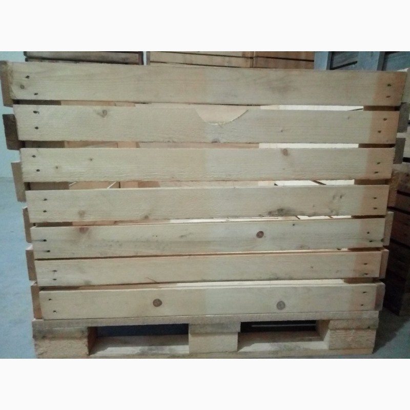 Фото 2. Продам контейнери, ящики деревяні для зберігання яблук