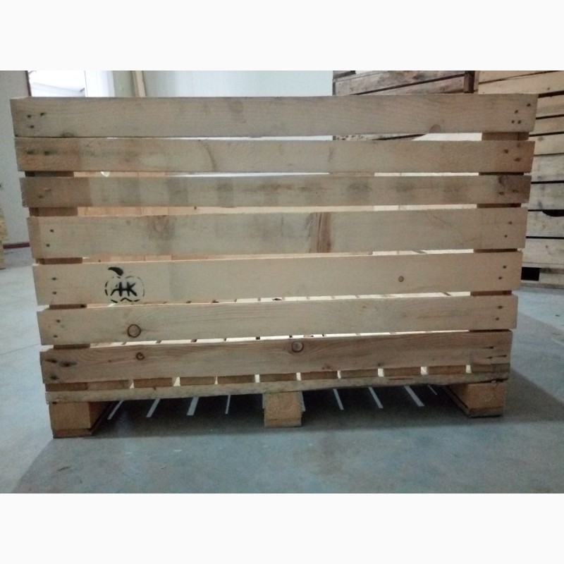 Фото 3. Продам контейнери, ящики деревяні для зберігання яблук