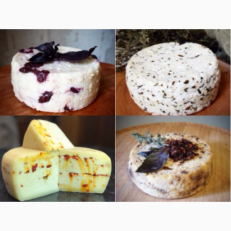 Сыр качотта - НОВЫЕ вкусы: курага, клюква, базилик, травы. Доставка по Одессе и Украине