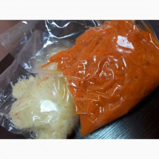 Морква по-корейськи. Квашена капуста