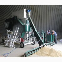 Машина очистки и калибровки зерна, 1 -200 тонн в час, лучшие аэродинамические сепараторы