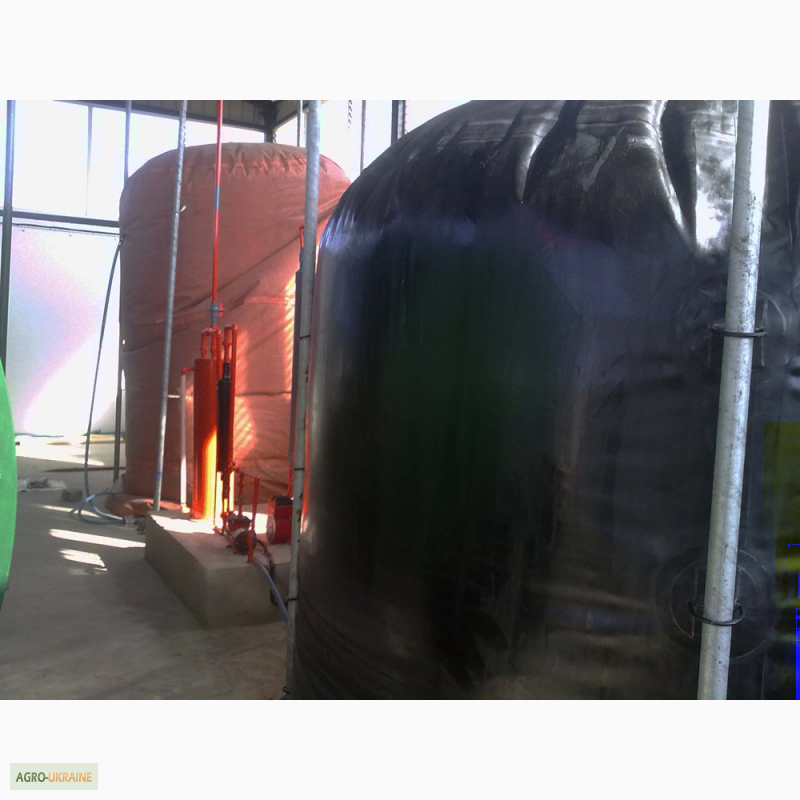 Фото 3. Газгольдеры для биогазовых установок от 1 до 100 м3