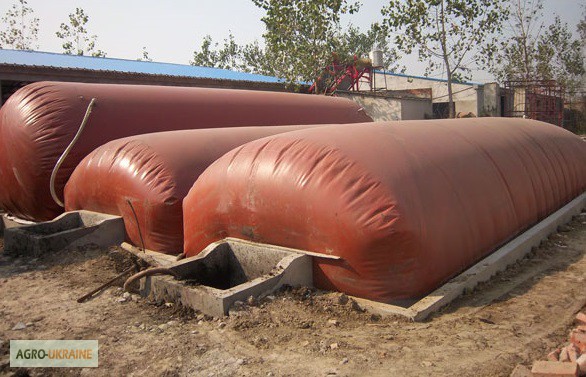 Фото 5. Газгольдеры для биогазовых установок от 1 до 100 м3