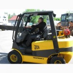 Погрузчик JCB TLT30G, 2000 г., 3800 м/ч, 3т., 4 метра высота подъема, газ