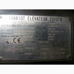 Погрузчик вилочный Toyota 7FGF 15, газ, Идеал, наработка 2509 м/ч, 5.5м.высота подъема