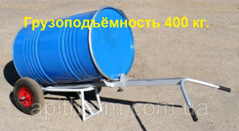 Фото 5. Тележка бочковоз для меда 200л грузоподъёмность на 400 кг. Apitherm
