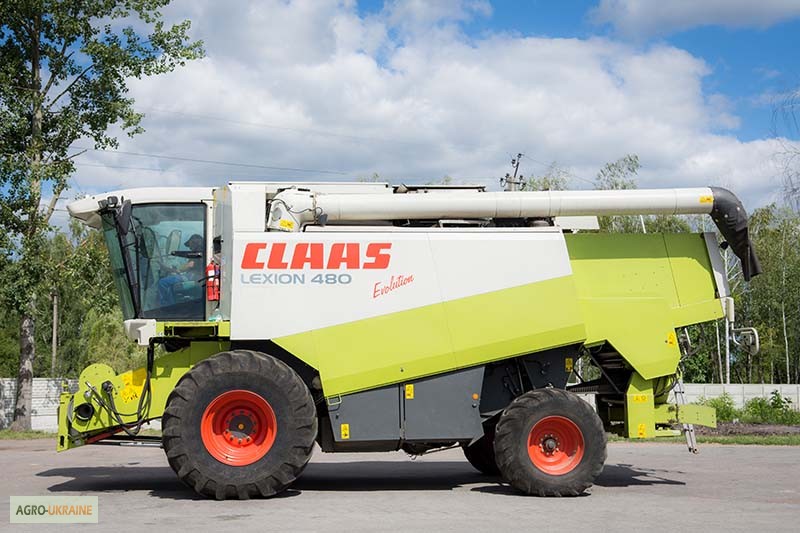 Комбайн зерноуборочный Claas Lexion 480 evo