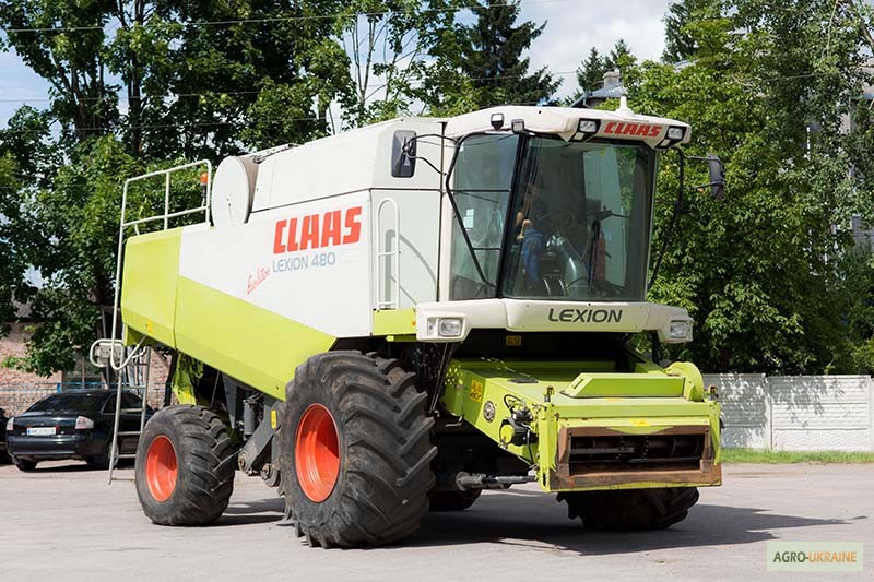 Фото 5. Комбайн зерноуборочный Claas Lexion 480 evo