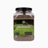 Газонна трава універсальна Green Seeds в банці з отворами для сівби