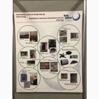 Монтаж систем вентиляції та мікроклімату в свинофермах