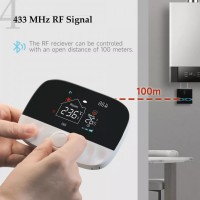 Безпровідний термостат, терморегулятор з керуванням Wi-Fi Beok BOT-T9W