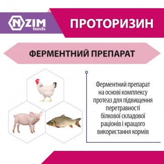 Проторизин ENZIM Feeds - Ферментний препарат ЕНЗИМ (Україна)