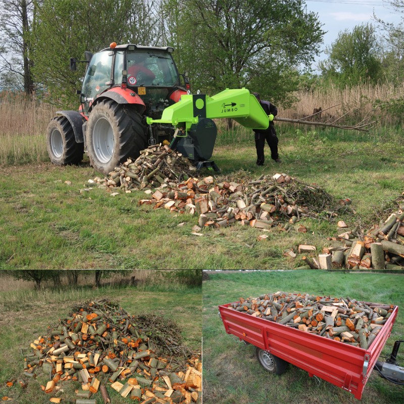 Фото 16. Измельчители древесных отходов на дрова Jirbo (Чехия)