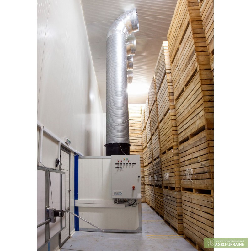 Хранение картофеля в контейнерах с вентиляцией и охлаждением Combivent, Комбивент