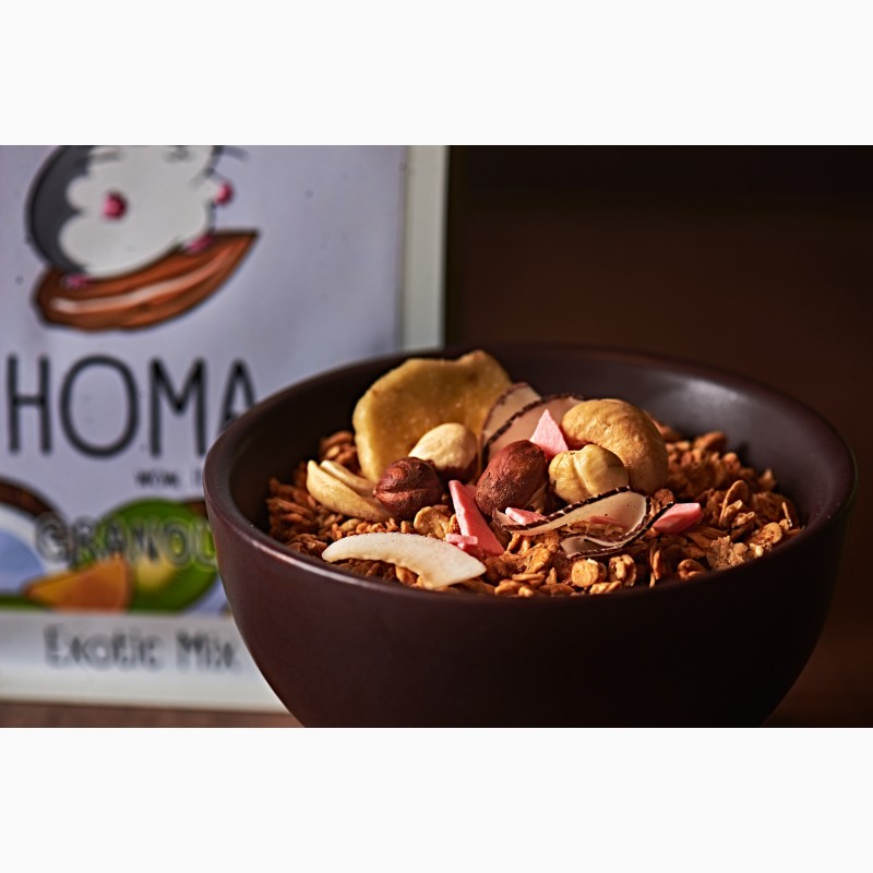 Фото 2. Продажа сухих завтраков (гранола), злакового печенья от производителя Homa Foods, Чернигов