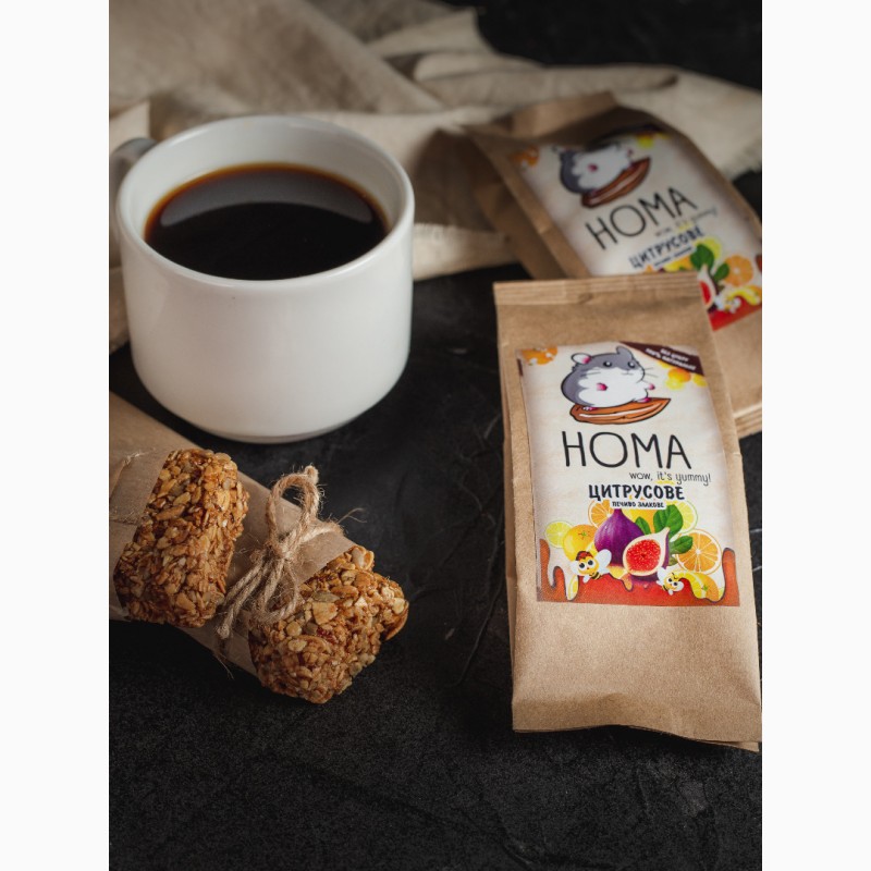 Фото 5. Продажа сухих завтраков (гранола), злакового печенья от производителя Homa Foods, Чернигов