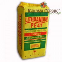 Торф Lithuanian peat в мешках по 250 л., 3.5-4.5 Ph, фракция 0-10 мм