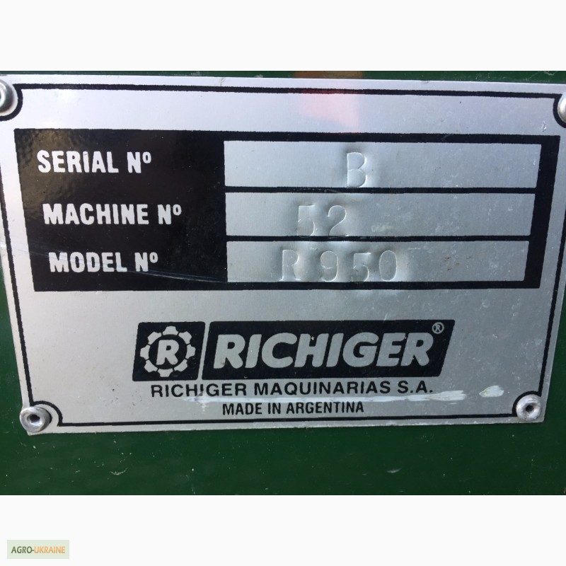 Фото 8. Машина для загрузки зерна в мешки (рукава) Richiger R-950