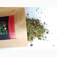 Земляничный чай (травяной черный чай из земляники)