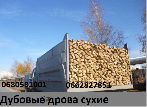 Фото 6. Дрова плотно уложены с доставкой Володарка Киеву и Киевской области