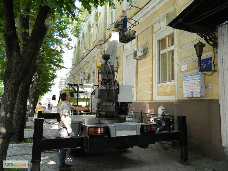 Фото 7. Услуги автовышки в Одессе высотой 14, 17, 20, 28 метров